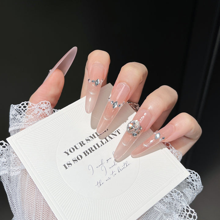 Elegant Decorative Press-On Nails Stornfield