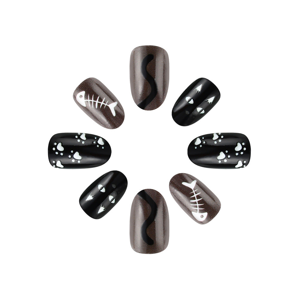 Creative Cat-Themed Nail Art Set Stornfield