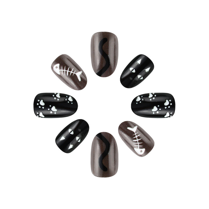 Creative Cat-Themed Nail Art Set Stornfield