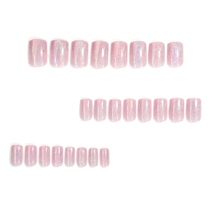Elegant Nail Art with Glitter and Ombre Effect Stornfield
