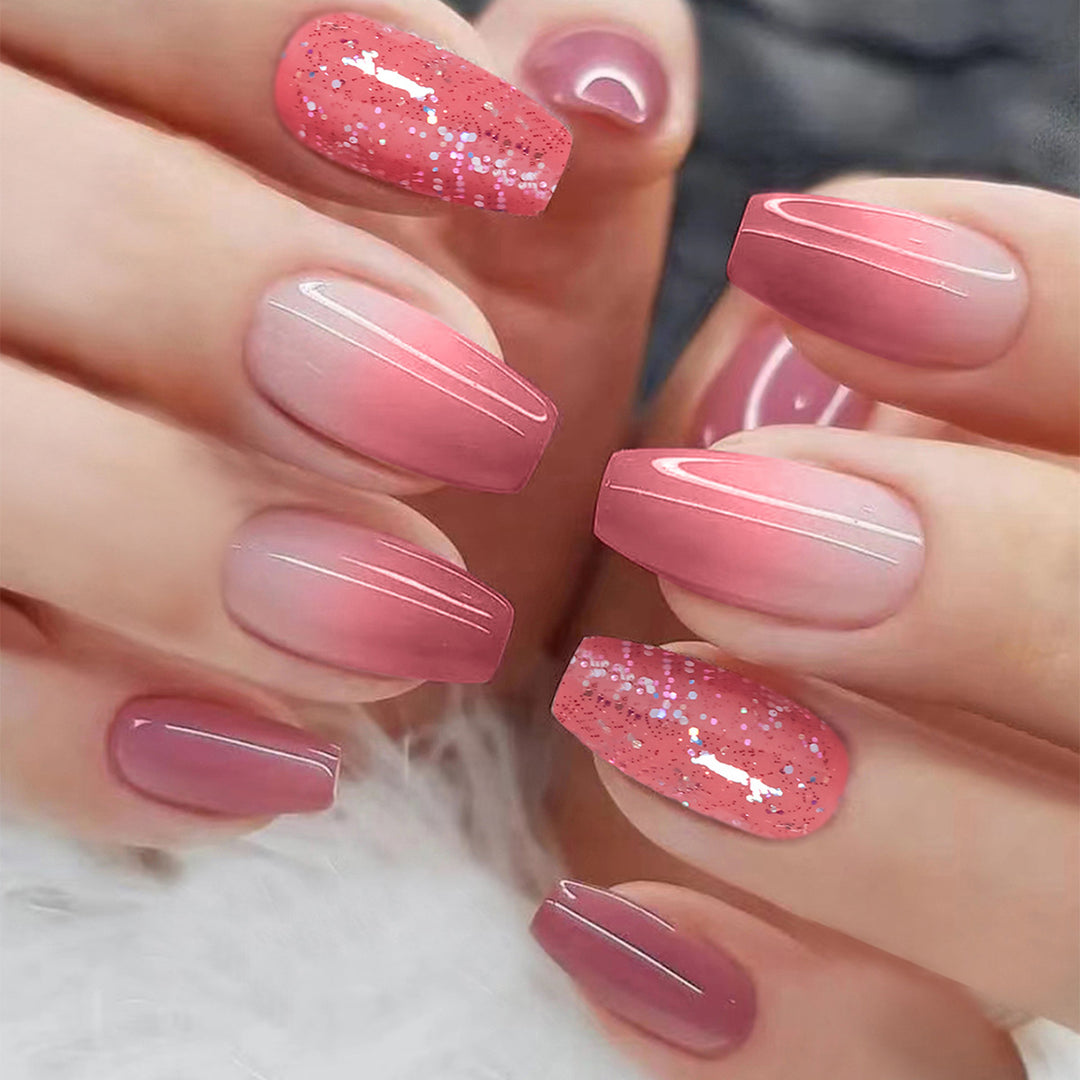 Premium DIY Press-On Nail Set Stornfield