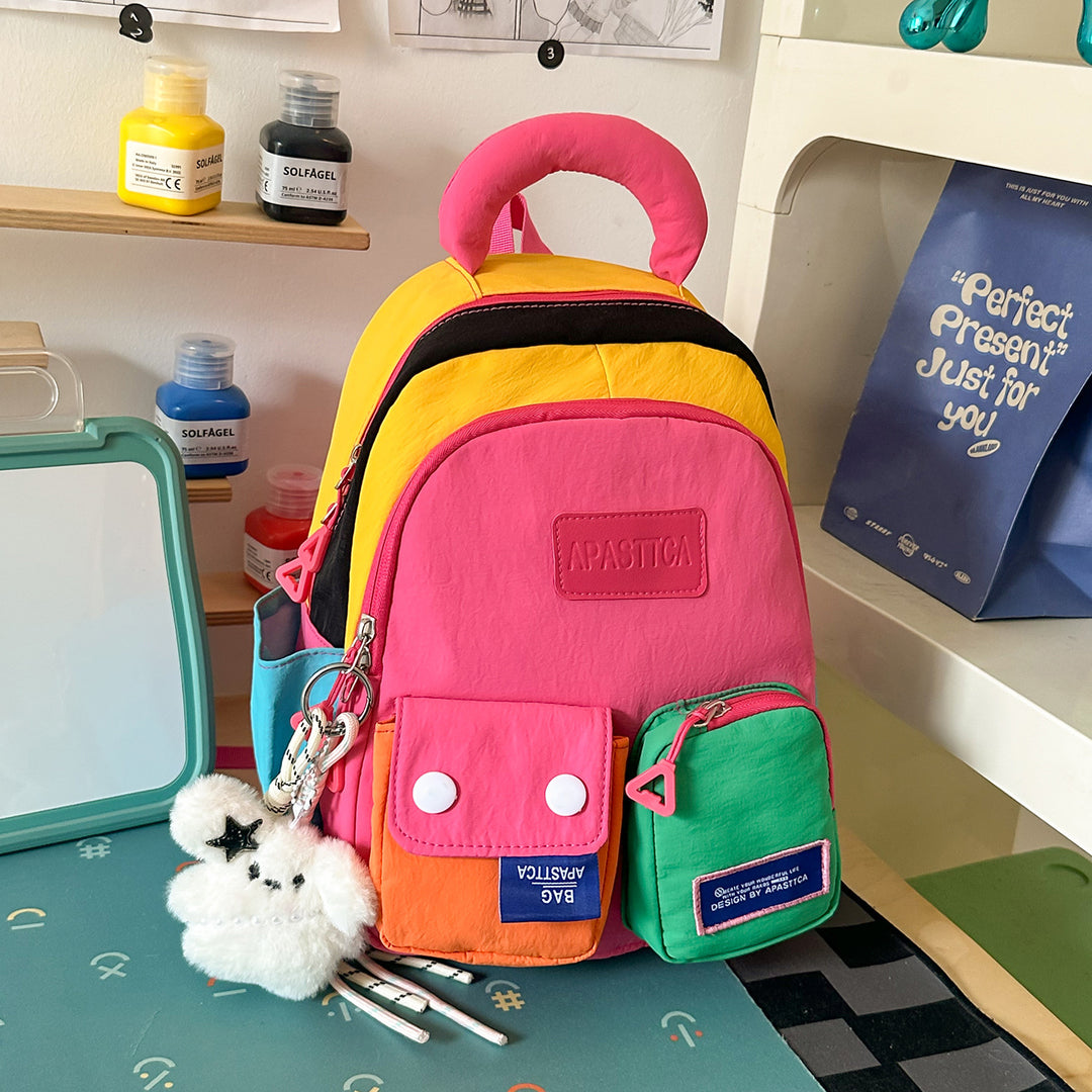 Colorful Multi-Compartment Casual Backpack Stornfield