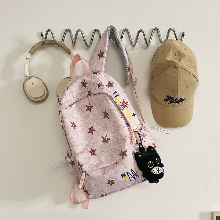 Star-Embellished Everyday Backpack Stornfield