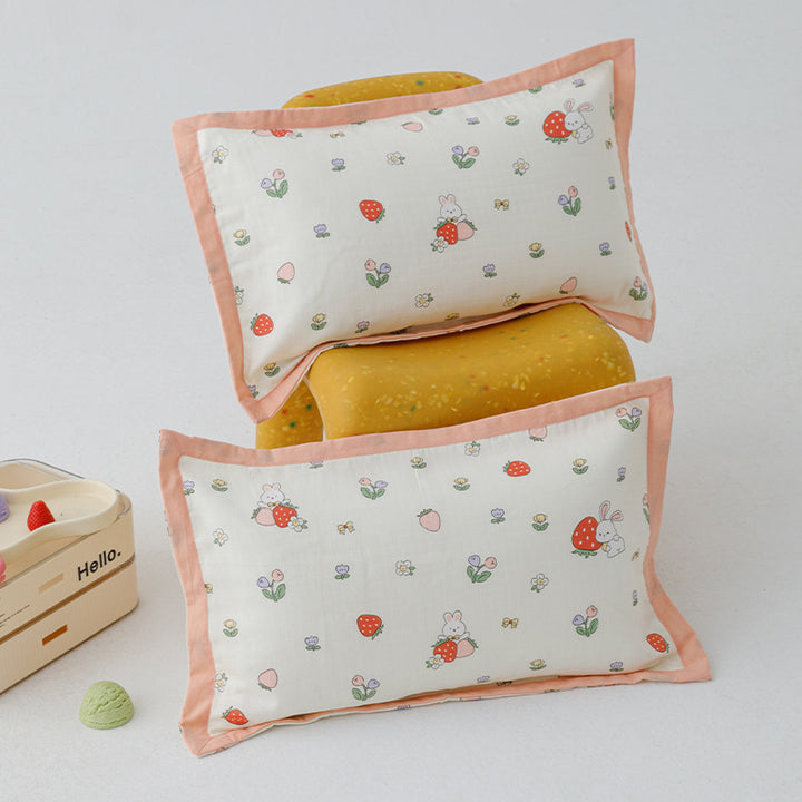 Decorative Cotton Muslin Dinosaur Pillow Cover
