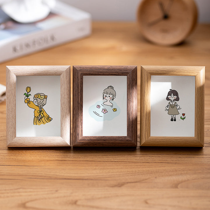 Artistic Character Illustration Display Frame