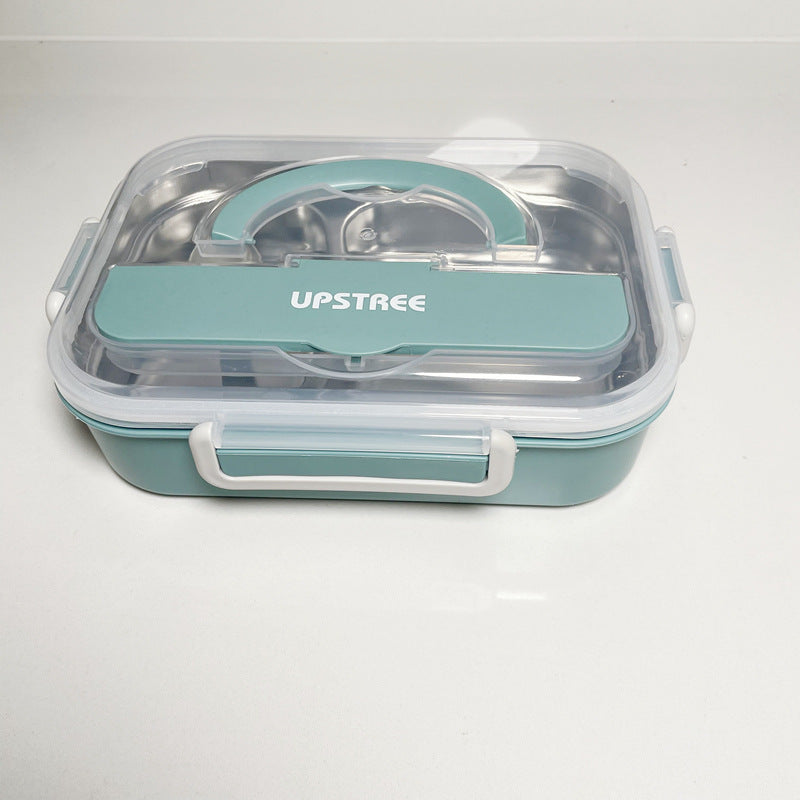 Multi-Compartment Microwave-Safe Lunch Box