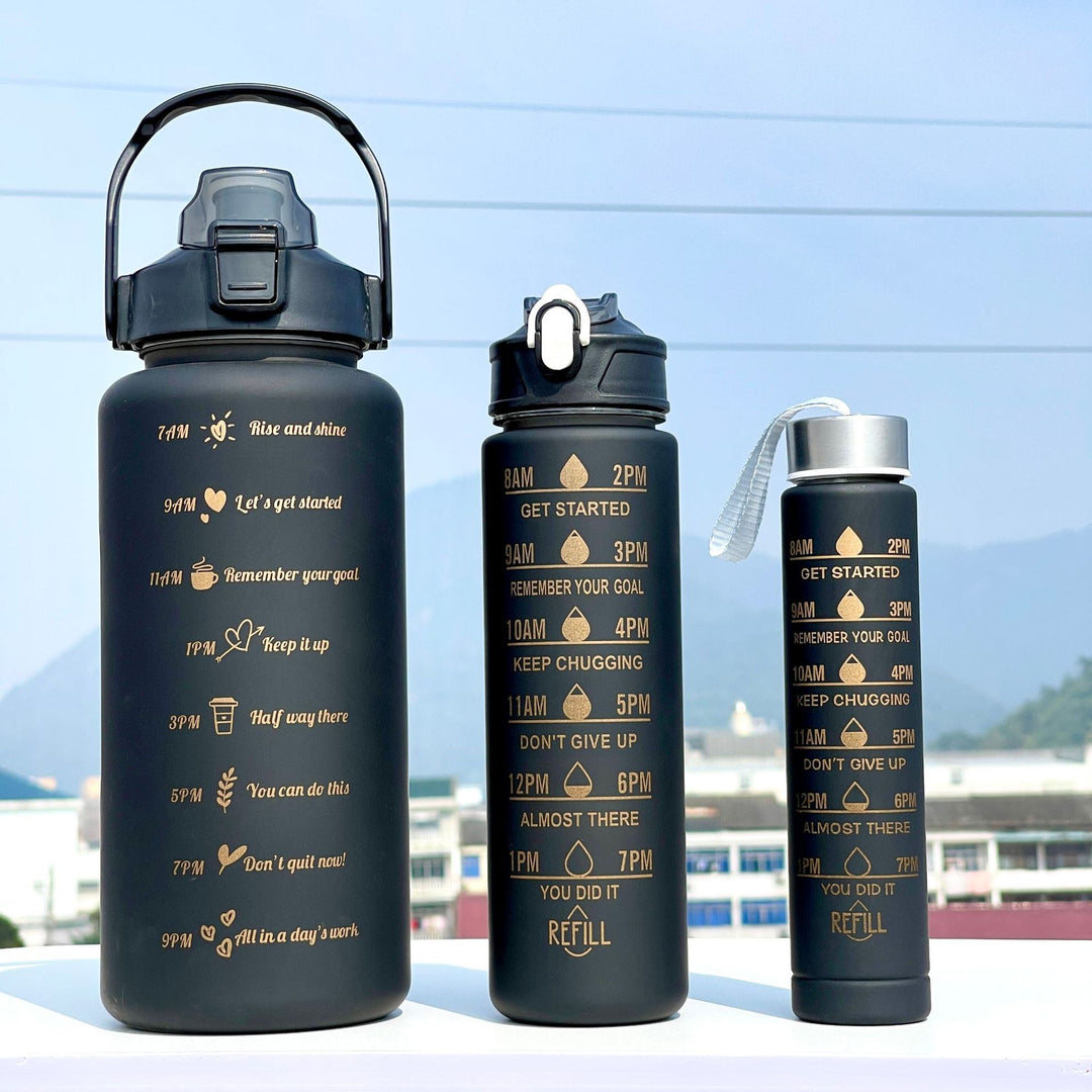Unisex Motivating Water Bottle with Time Markings Stornfield