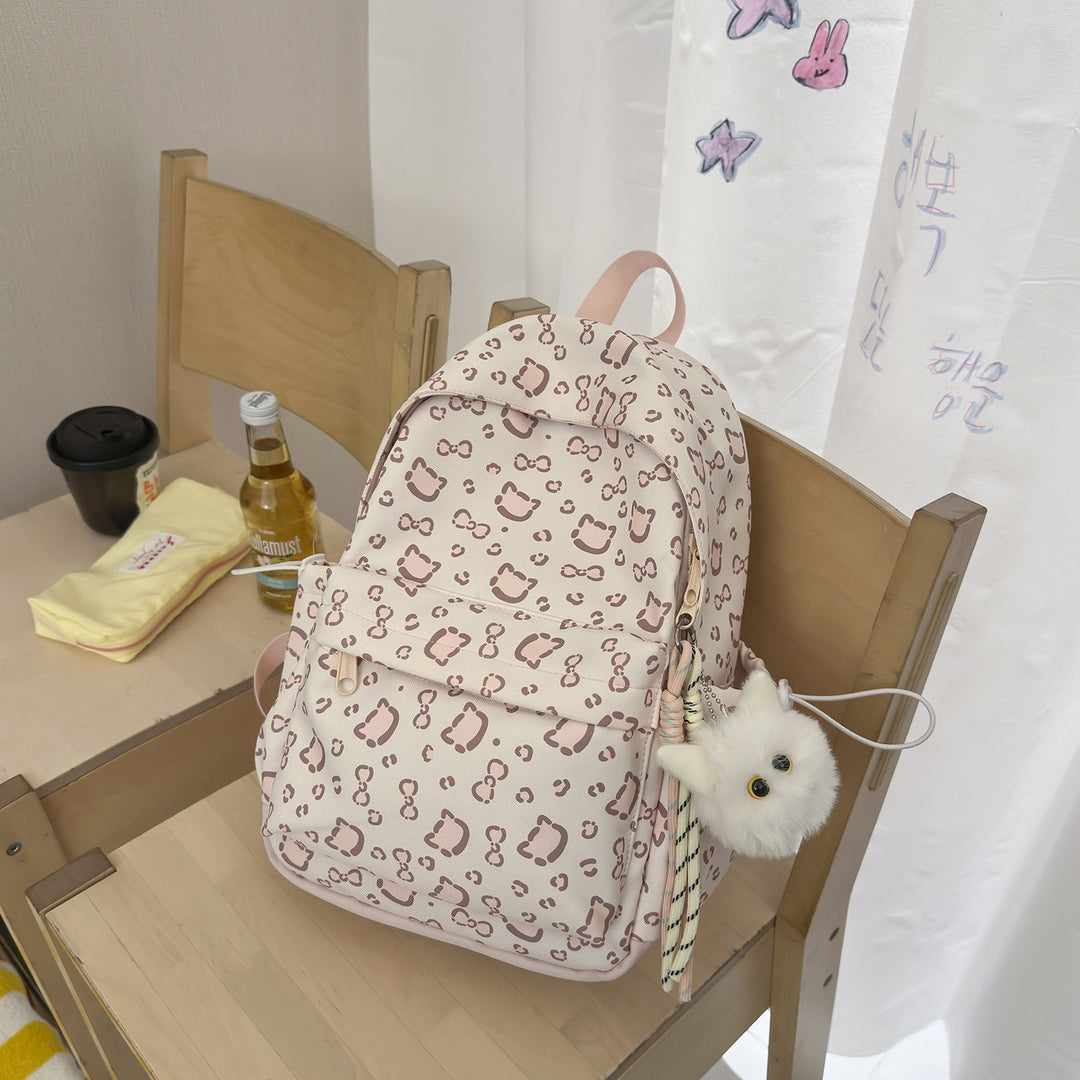 Playful Patterned Student Backpack Stornfield
