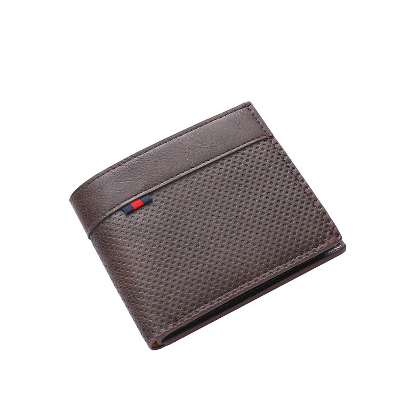 Textured Bi-Fold Wallet Stornfield