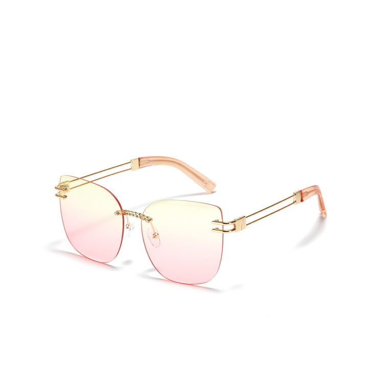 Women's Oversized Sunglasses with Stylish Gradient and Unique Frame Stornfield