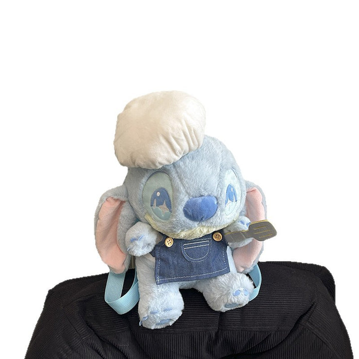 Plush shoulder bag with chef's hat Stornfield