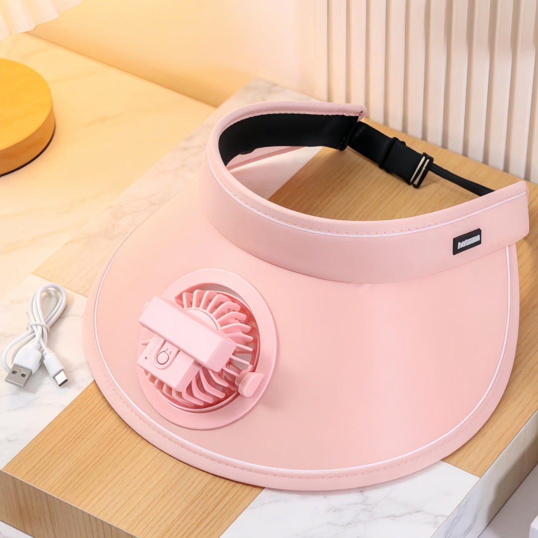 Ladies Comfortable Table Fan with Playful Design Stornfield