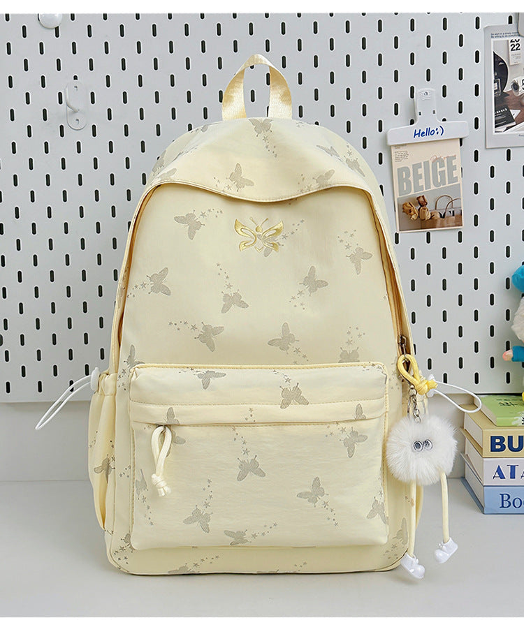 Butterfly Patterned Casual Backpack Stornfield