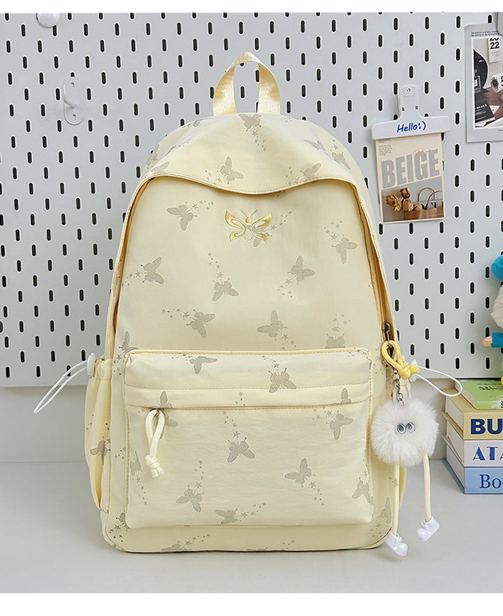 Butterfly Patterned Casual Backpack Stornfield