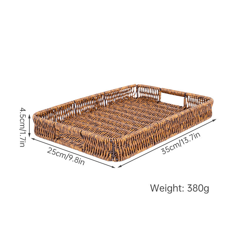 Rectangular Woven Serving Tray Stornfield