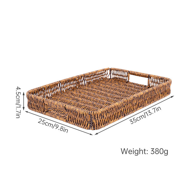 Rectangular Woven Serving Tray Stornfield