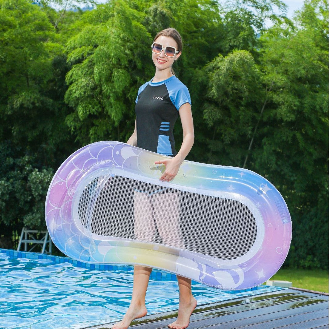 Women's Inflatable Water Lounge with Mesh Surface Stornfield