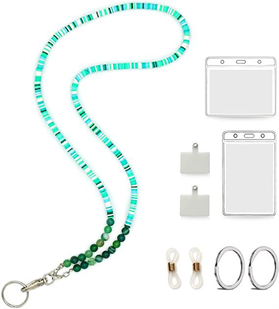 Beaded ID Badge Lanyard Stornfield