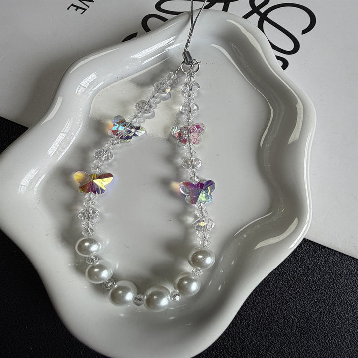 Decorative Butterfly Beaded Eyewear Chain Stornfield