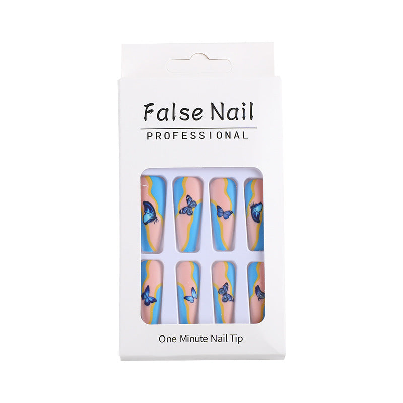 Artificial nails with creative floral designs Stornfield