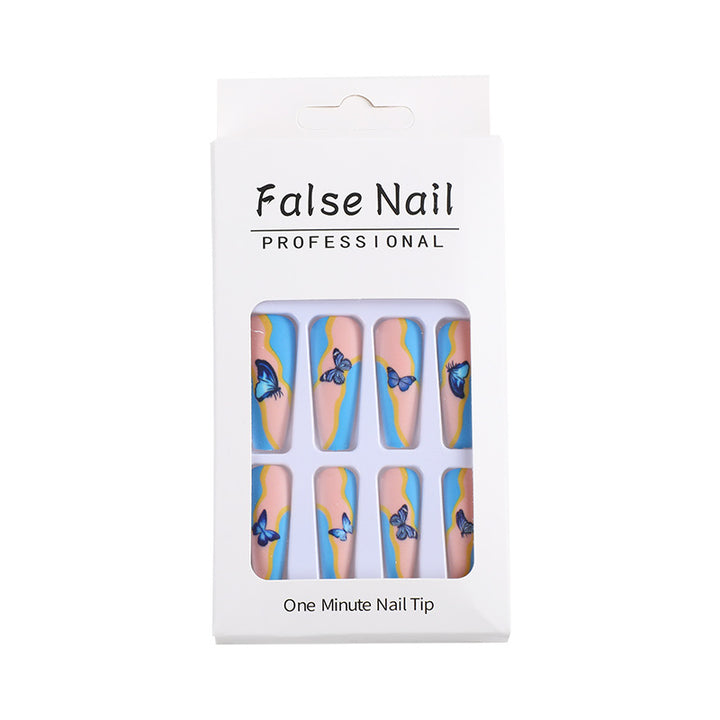 Artificial nails with creative floral designs Stornfield