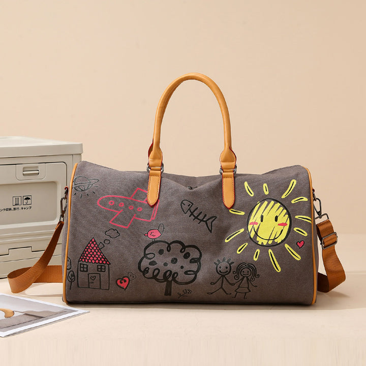 Artistic Canvas Travel Duffel Bag Stornfield