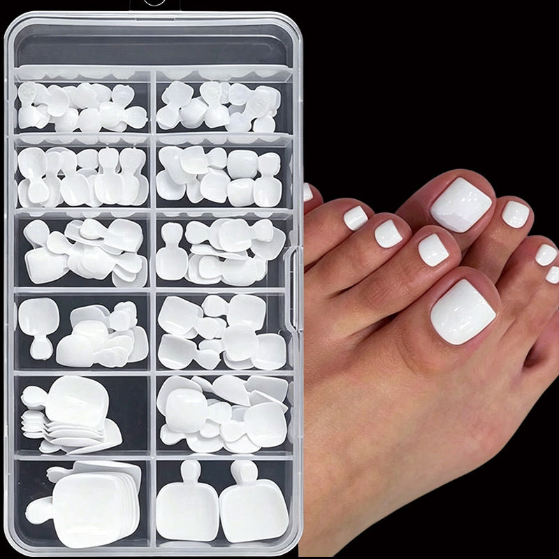 Premium Soft Gel Toenail Tips Set Stornfield