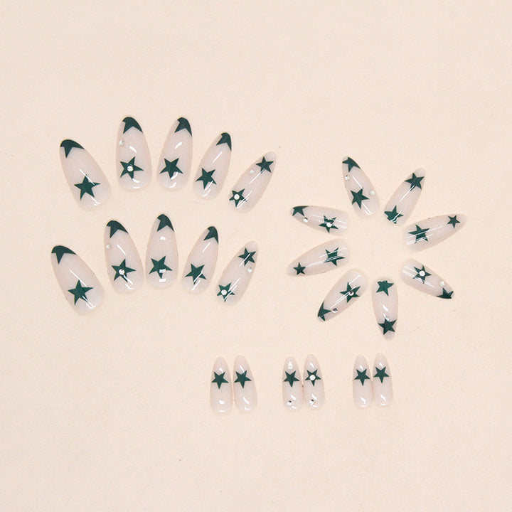 Artistic Star Design Press-On Nail Tips Stornfield