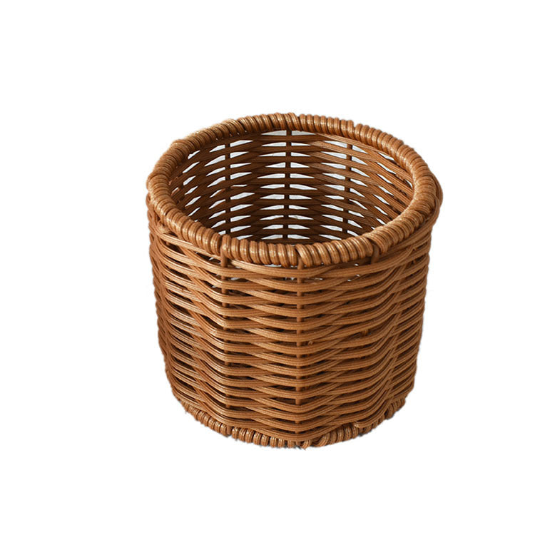 Handcrafted Woven Storage Basket with Open Top Stornfield