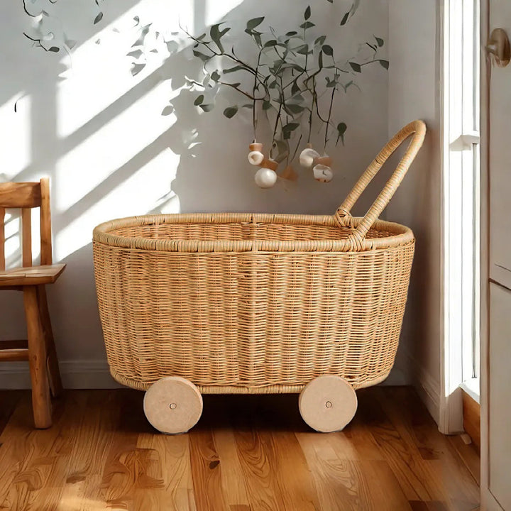 Handcrafted storage basket Stornfield