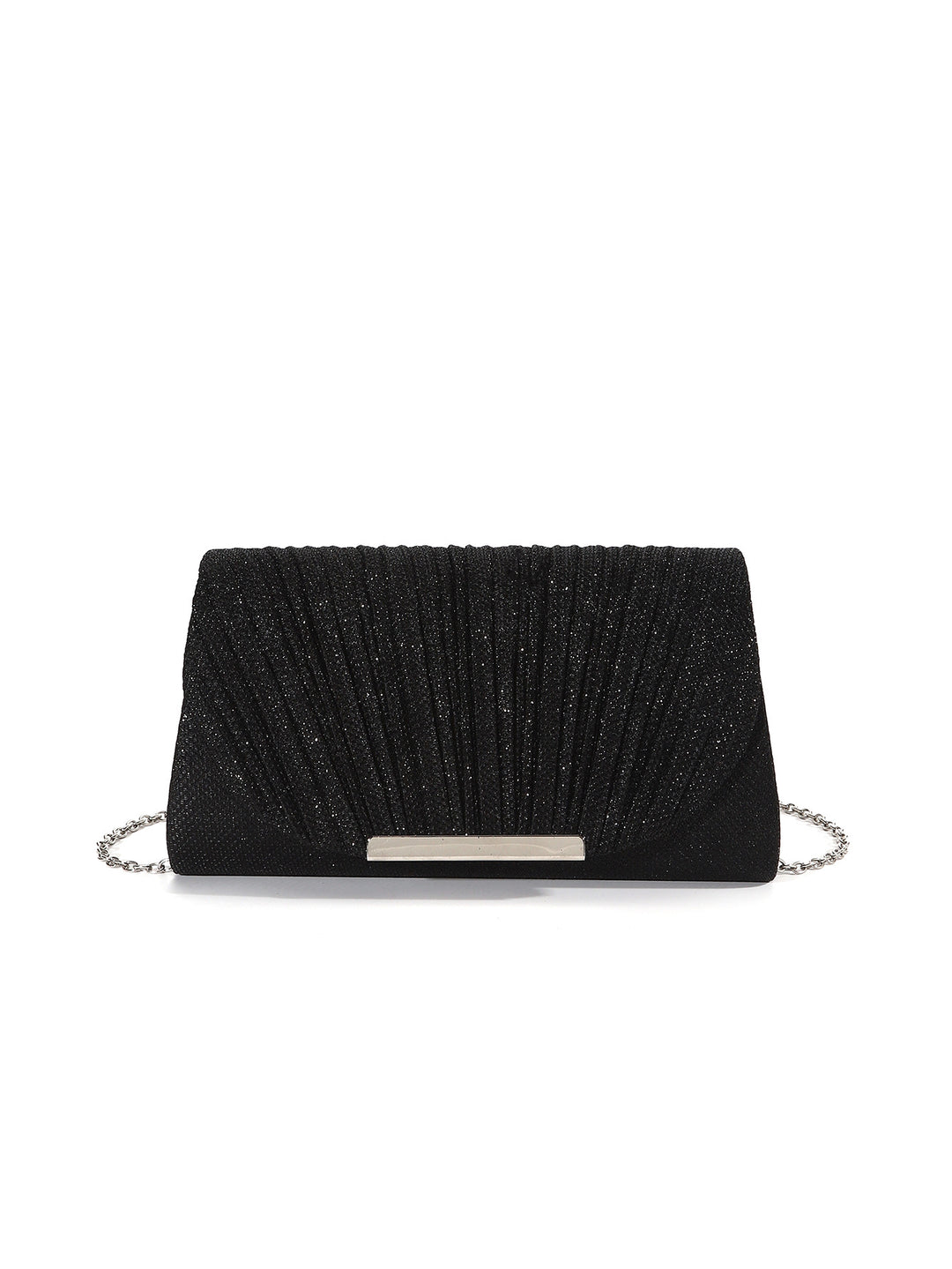 Elegant Pleated Evening Clutch