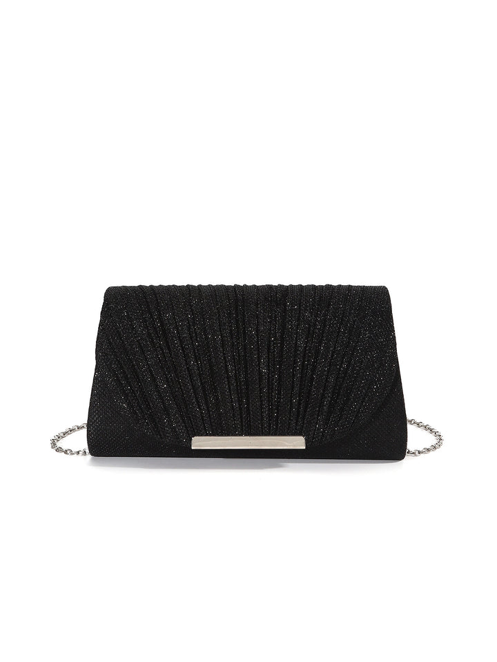 Elegant Pleated Evening Clutch
