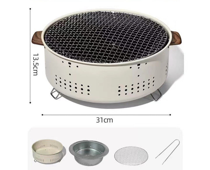 Charcoal Grilling Smoker Stornfield