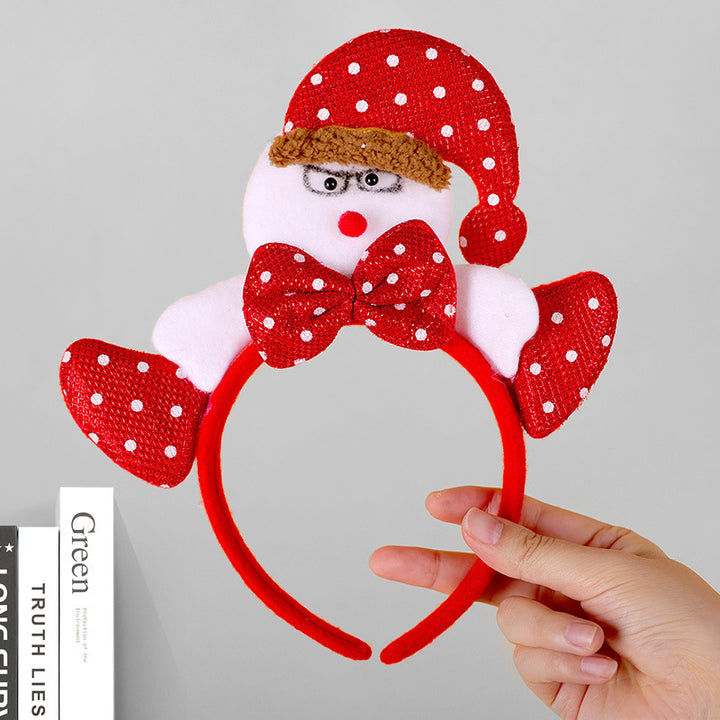 Festive Reindeer Antler Headband