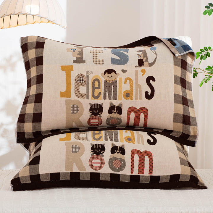 Women's pillowcase with cute dinosaur motif Stornfield