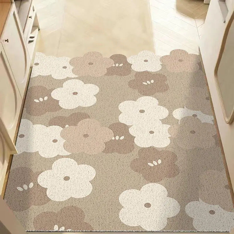Floral Patterned Indoor Area Rug