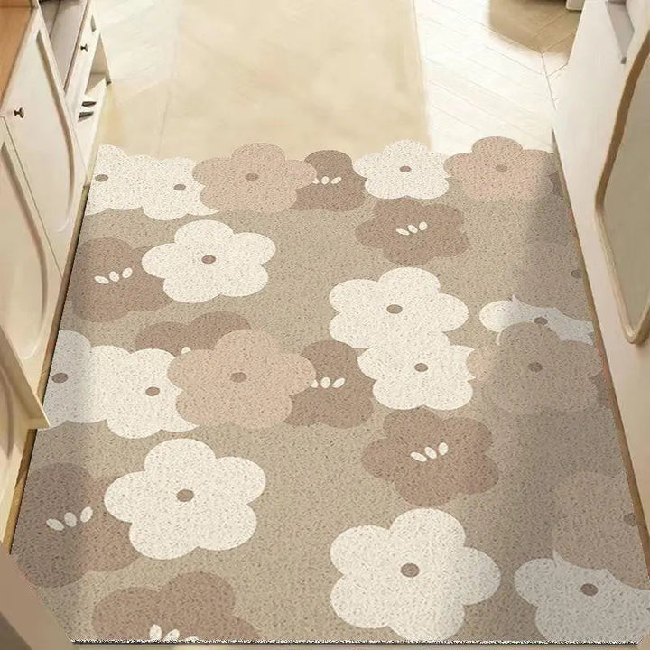 Floral Patterned Indoor Area Rug