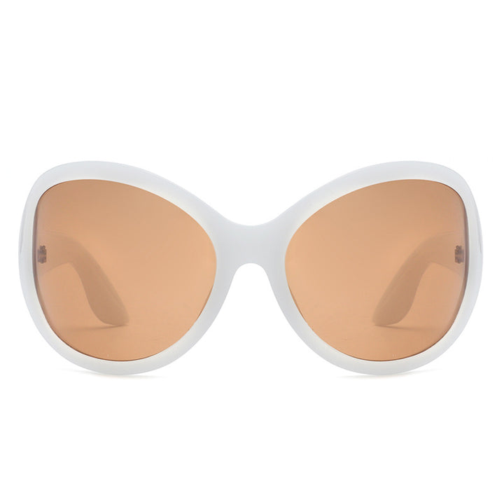 Ladies sunglasses in a stylish butterfly design with UV protection and wide frame Stornfield