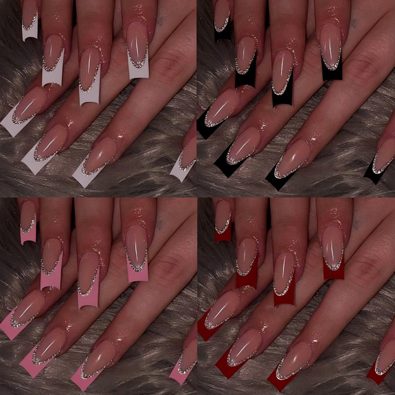 Acrylic nail set with elegant and versatile designs Stornfield