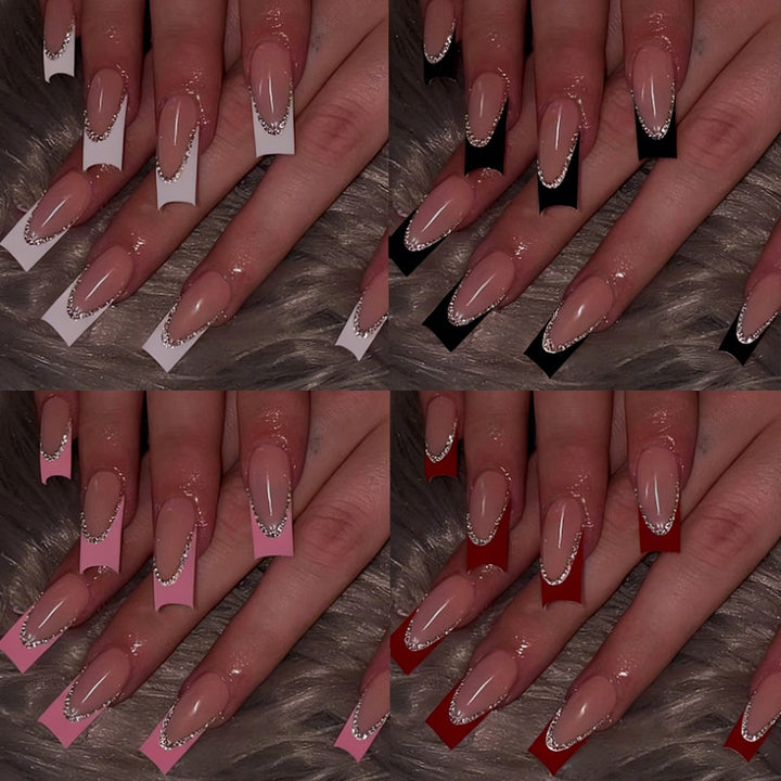 Acrylic nail set with elegant and versatile designs Stornfield