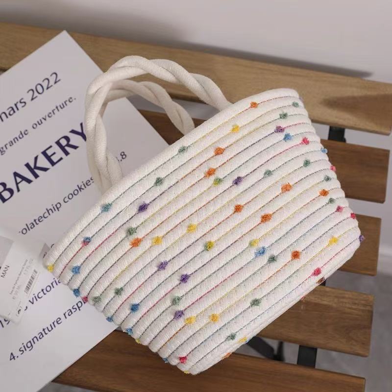 Women's handbag with colorful polka dot design Stornfield