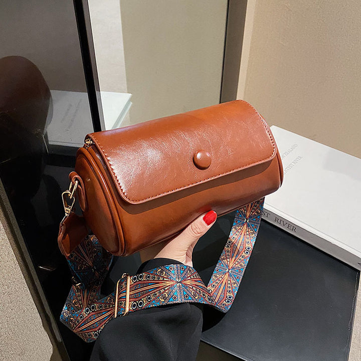 Vintage Roll-Top Handbag