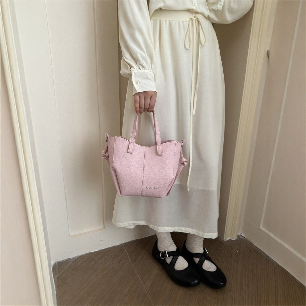 Stylish Faux Leather Handbag