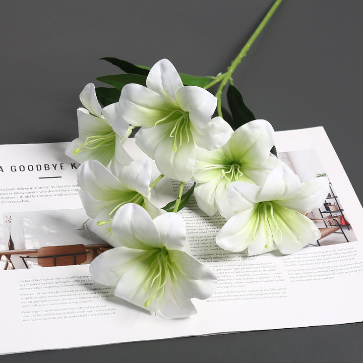 Realistic Silk Flower Stem Arrangement
