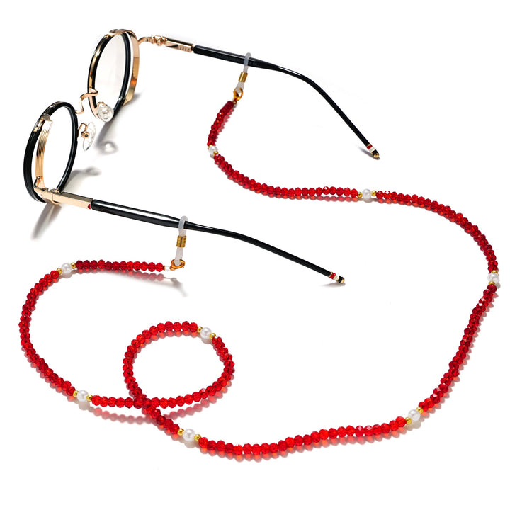 Elegant Crystal Beaded Eyewear Chain Stornfield