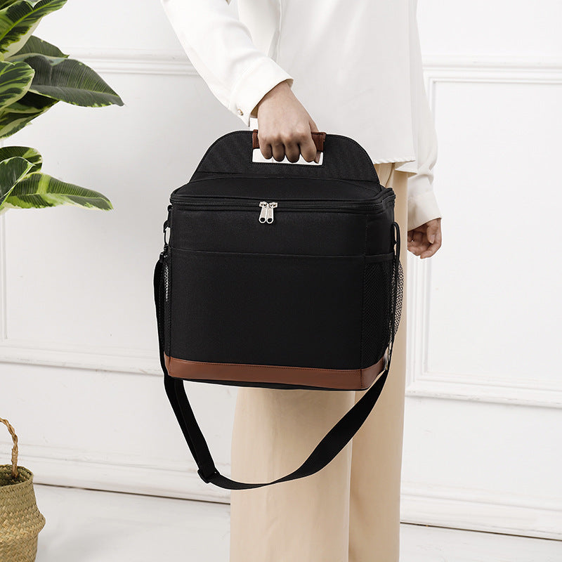 Women insulated picnic cooler bag with multiple compartments Stornfield