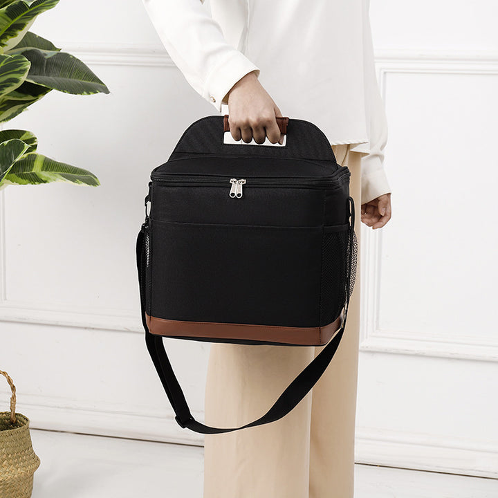 Women insulated picnic cooler bag with multiple compartments Stornfield