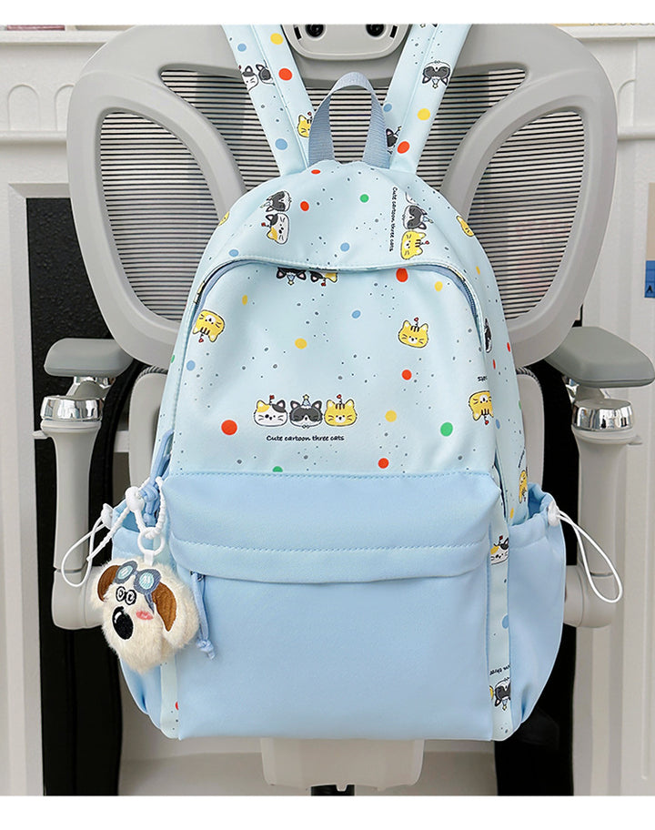 Backpack with Cute Cartoon Design and Practical Compartments Stornfield