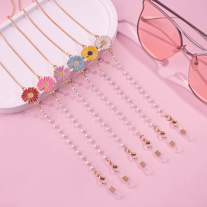 Floral Design Eyewear Chain Holder Stornfield