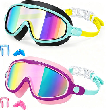 Swim protection goggles with adjustable nose piece and anti-fog technology Stornfield